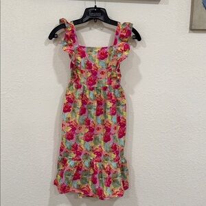 Peyton & Parker Colorful Floral Dress